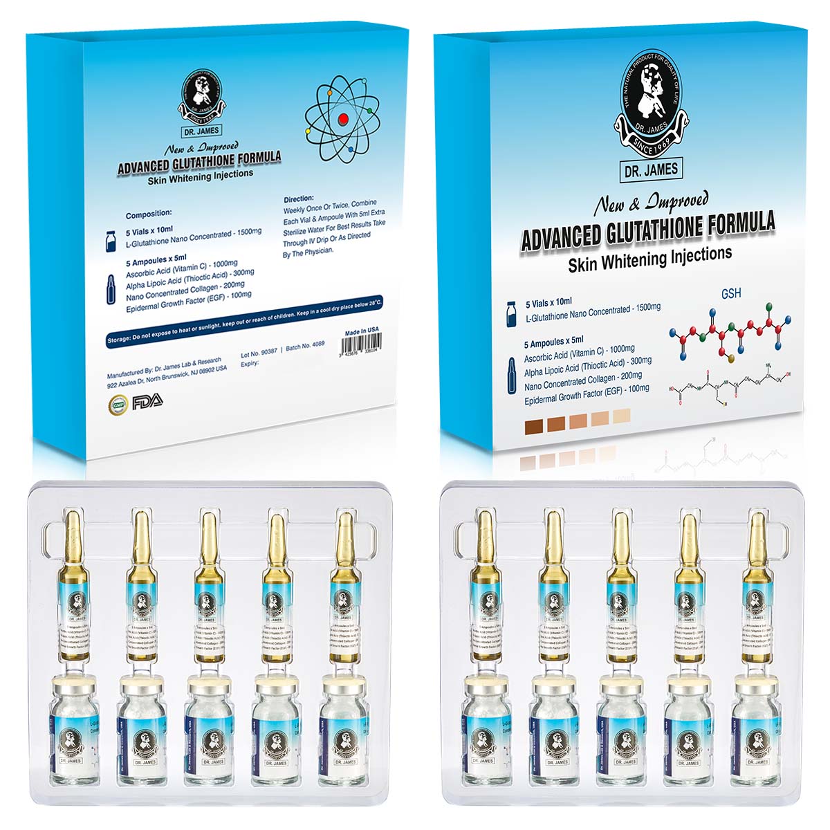 Dr James Glutathione Injection